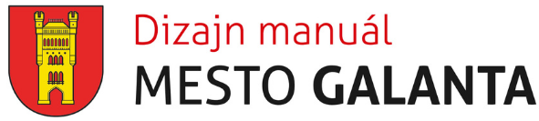Dizajn manuál mesta Galanta