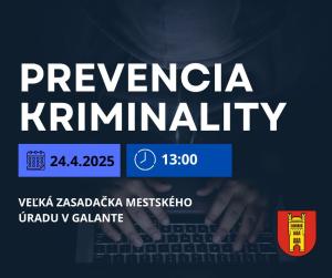 Prednáška Prevencia kriminality