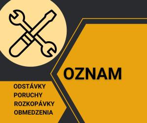 Odstávka dodávky elek. energie