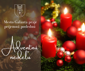 Štvrtá adventná nedeľa 