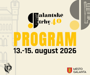 Program 40. ročník Galantských trhov