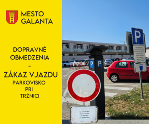 Dopravné obmedzenia- zákaz vjazdu 