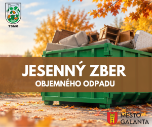 Jesenný zber objemného odpadu 2026
