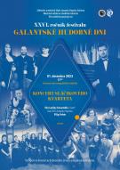Plagát- pozvánka na tretí koncert XXVI. ročníka Galantských hudobných dní