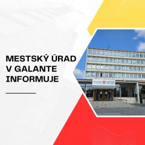Oznam v súvislosti so zmenou organizačnej štruktúry 