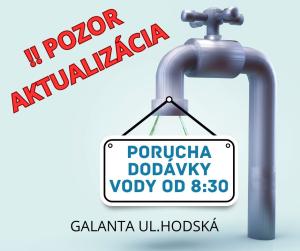 Odstávka vody